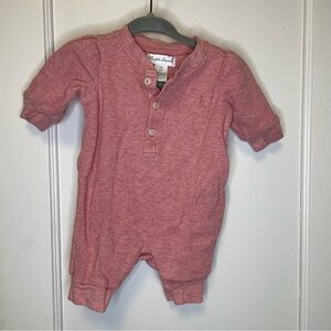 Ralph Lauren Rose Kids One Piece Footie
